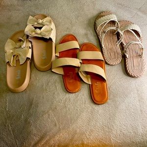Sandals bundle(3)